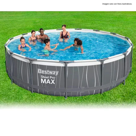 Piscina con marco de metal 561GC 15 X 42" - 4.57M X 1.07M Bestway - Image 3