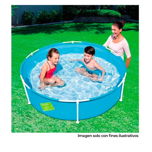 Piscina para niños, con marco de metal , modelo 56283 - Image 2