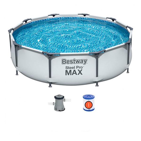 Piscina 56407 Steel Pro Max Bestway 10 metros x 30" incluye bomba y filtro - Image 3