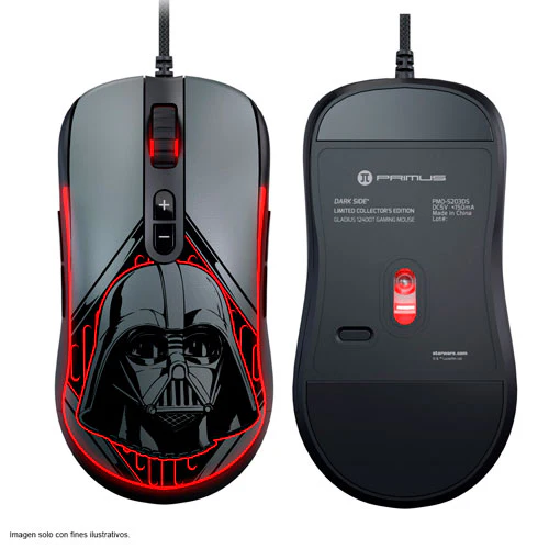 Mouse Gaming Dark side PMO-S203DS GLADIUS12400T PRIMUS - Image 3