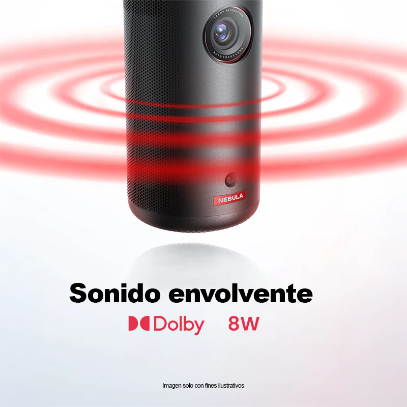 Proyector Nebula Capsule 3. Google TV, Hey Google. Con una pantalla de hasta 120" - Image 4