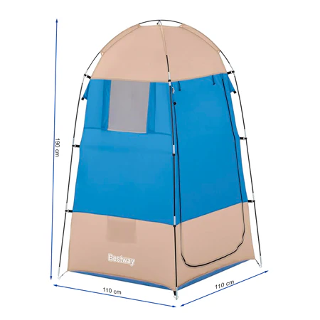 Puesto de estación para cambio o ducha 68002 Bestway 1.10M X 1.10M X 1.90M - Image 3