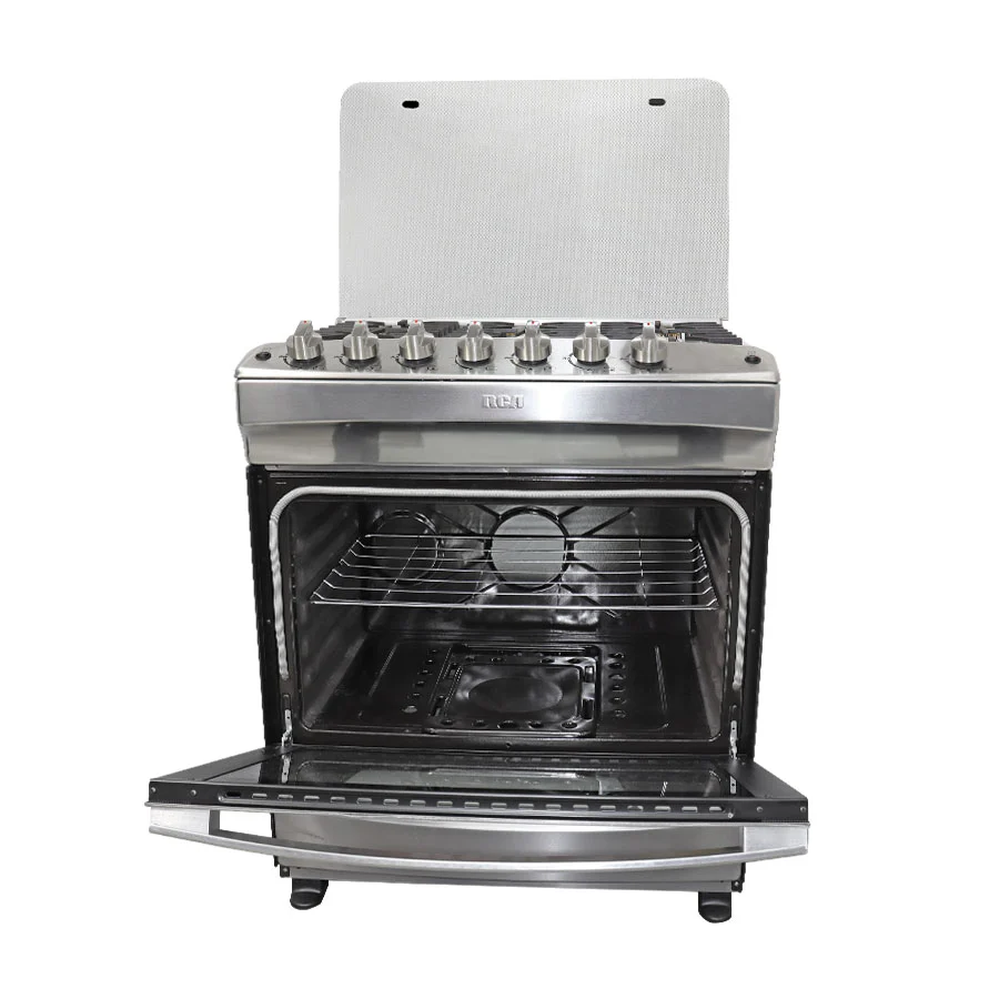 Estufa a gas de 30" RCCR7607 RCA 6 quemadores mesa de acero inoxidable - Image 2