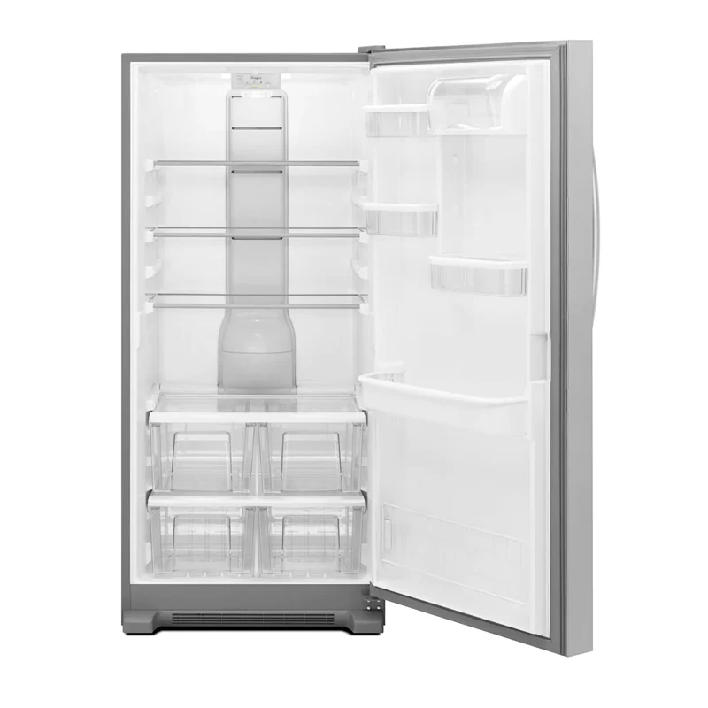 Refrigeradora WHIRLPOOL Gemela 18pc WSR57R18DM acero inoxidable bandejas de vidrio templado - Image 5