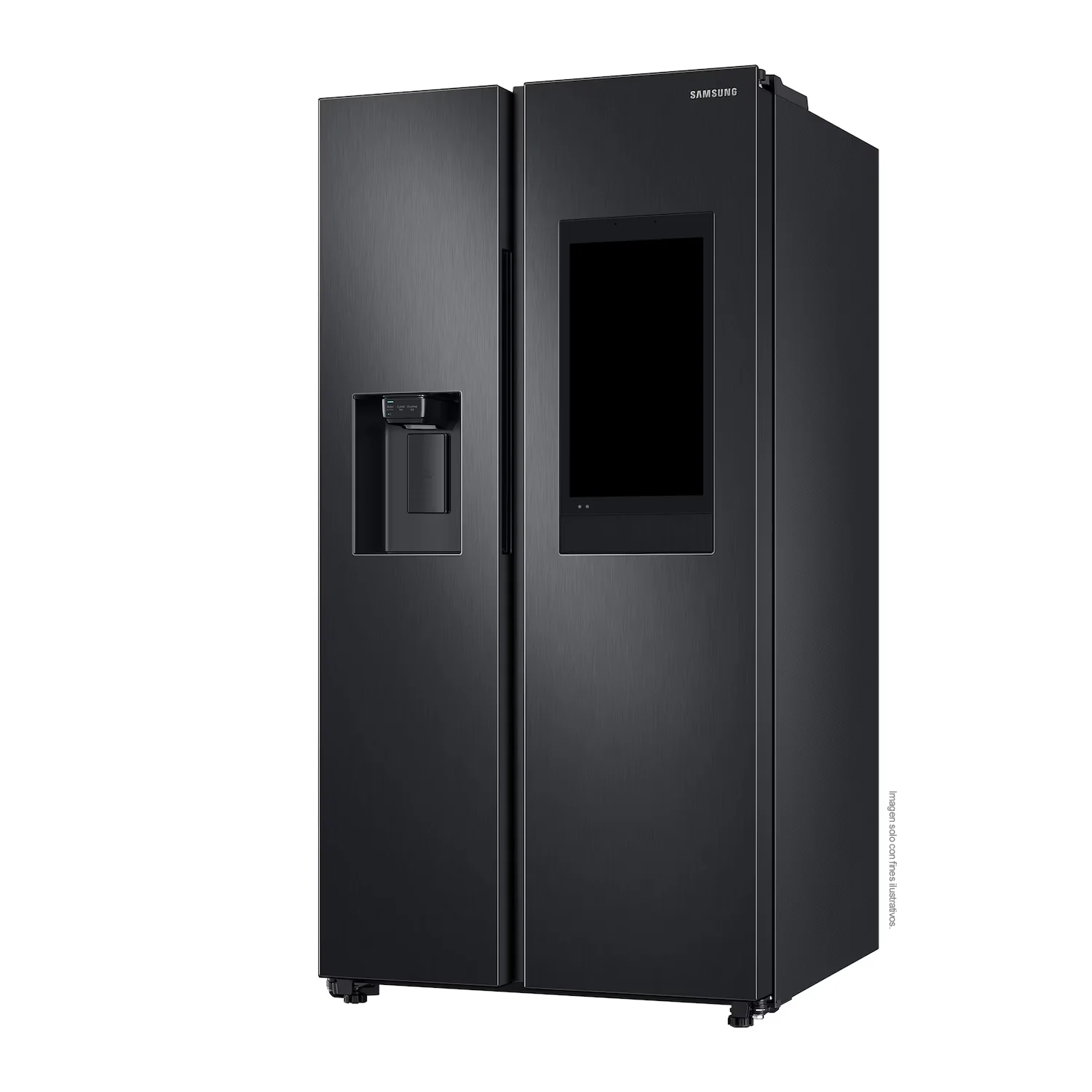 Refrigeradora 27pc, Side by Side  RS27T5561B1/AP, Samsung,  silver  family hub fam - Image 3