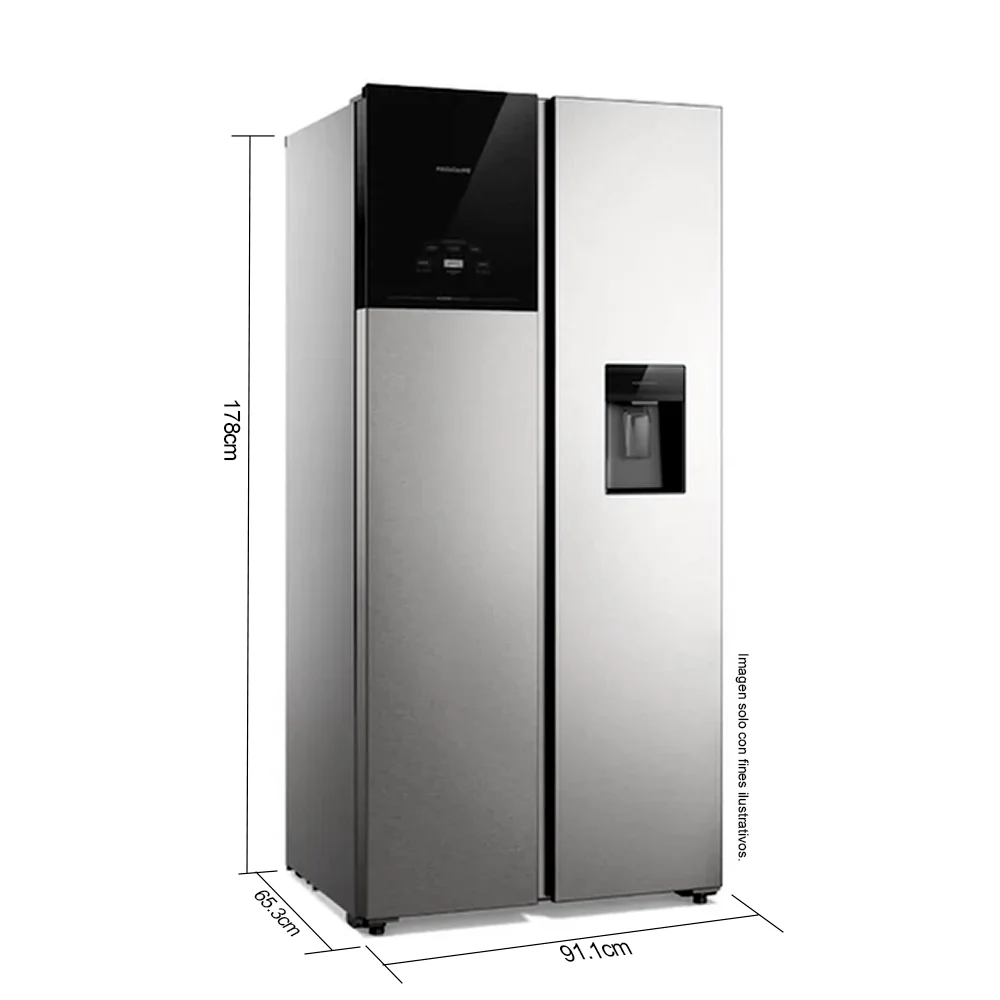 Refrigerador Side by Side 19PC FRS19F3N5BI Frigidaire INVERTER - Image 3