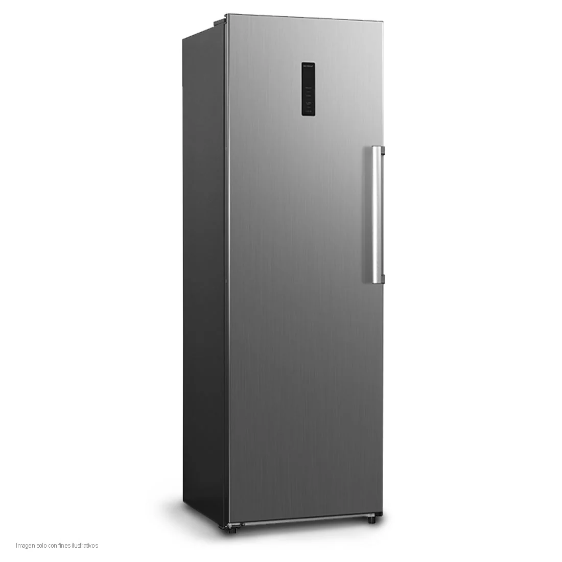 Refrigeradora 12.6pc RF-13C8SA acabado en acero inoxidable panel digital de toque, tecnología inverter