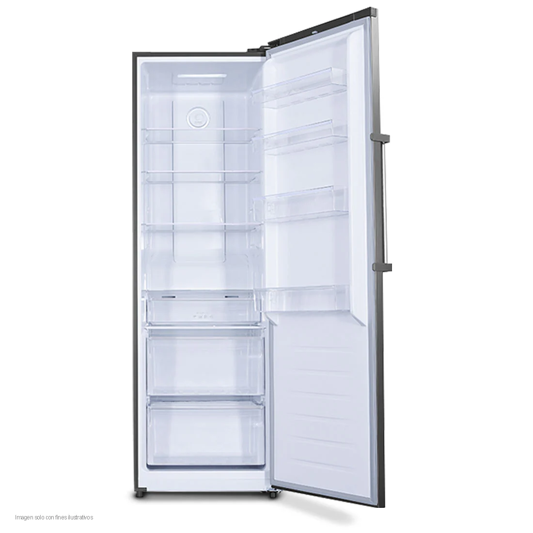 Refrigeradora 12.6pc RF-13C8SA acabado en acero inoxidable panel digital de toque, tecnología inverter - Image 2