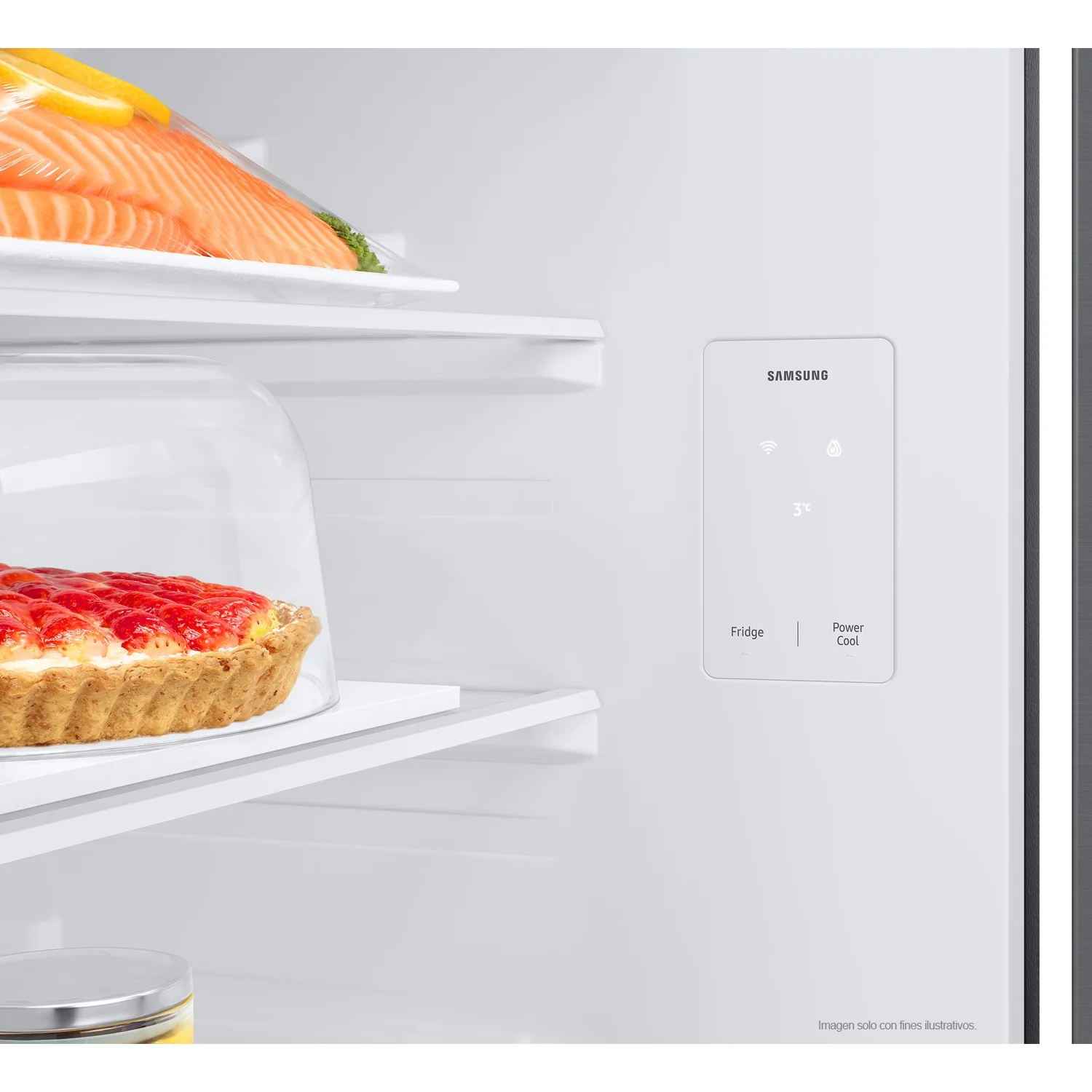 Refrigeradora 13pc Top Mount Dispensador de agua T38DG6224S9AP Silver WIFI Samsung - Image 6