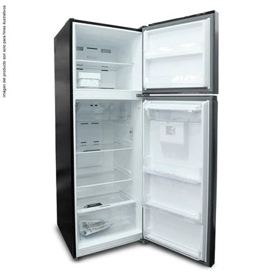 Refrigeradora 16.35pc RF-N415LSS Mystic Top Mount, Inverter, No Frost, color gris nublado, dispensador de agua, control electrónico de temperatura - Image 3