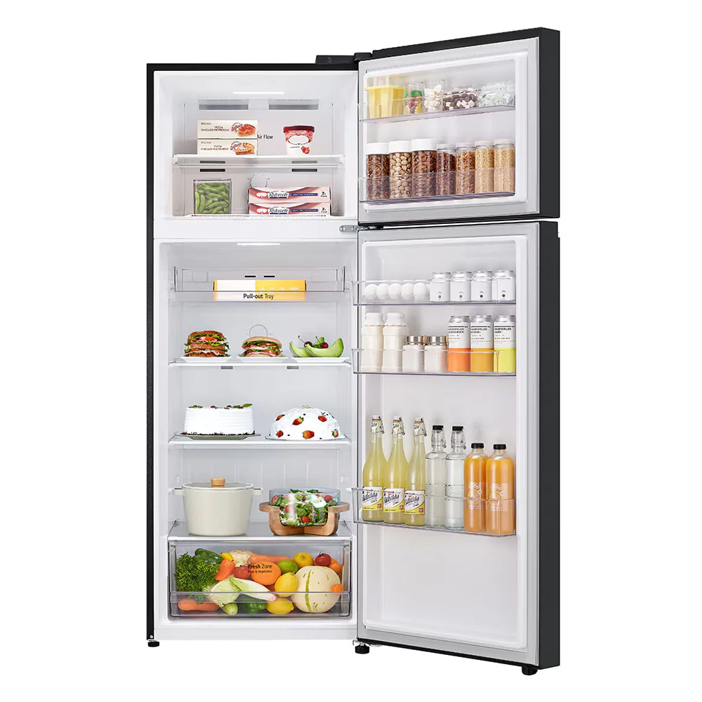 Refrigeradora 17pc VT48BPMK LG, multi air flow + smart inverter, color negro - Image 2