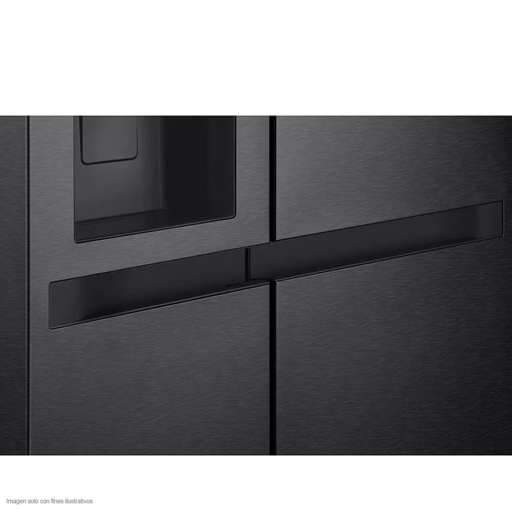 Refrigeradora 22pc Side By Side VS25LQIK de LG, color negro mate Smart inverter dispensador de agua - Image 6