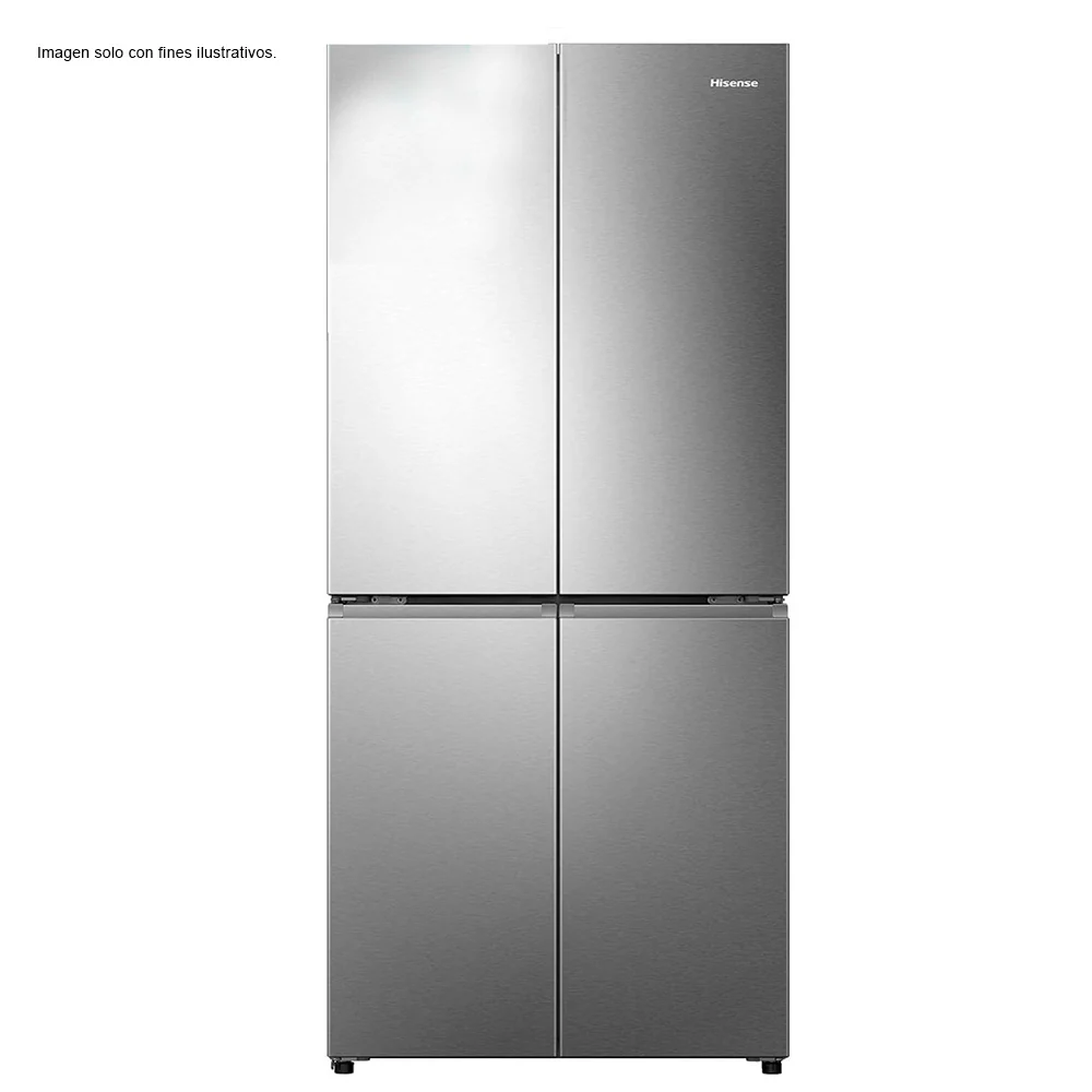 Refrigeradora 17pc RQ171BV5A Hisense Inverter máquina de hielo automática en el congelador, diseño Pure Flat, triple zona, ny fresh choice