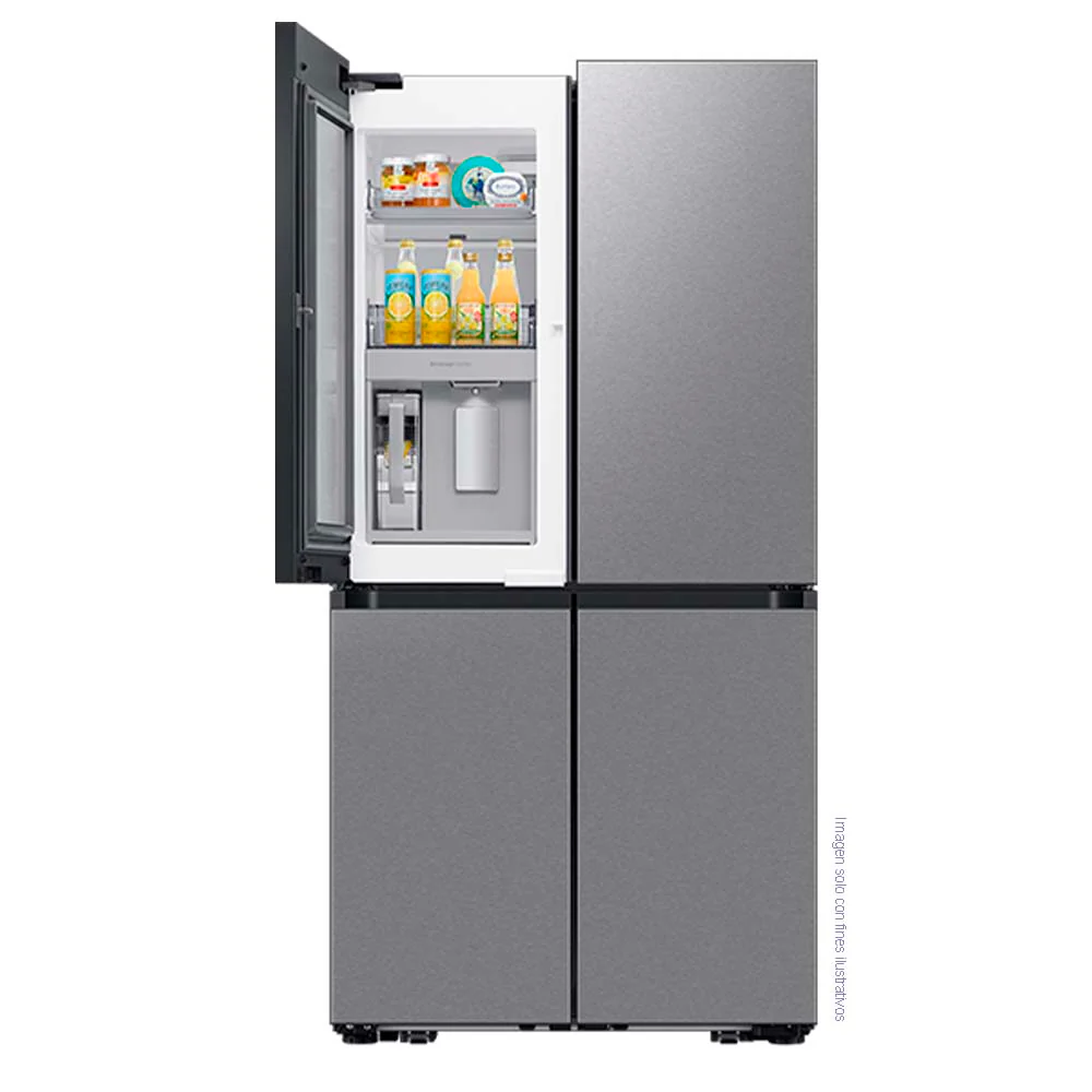 Refrigeradora 4 puertas 23pc RF23DB9650QLAP Samsung con dispensador y ice maker interno - Image 2