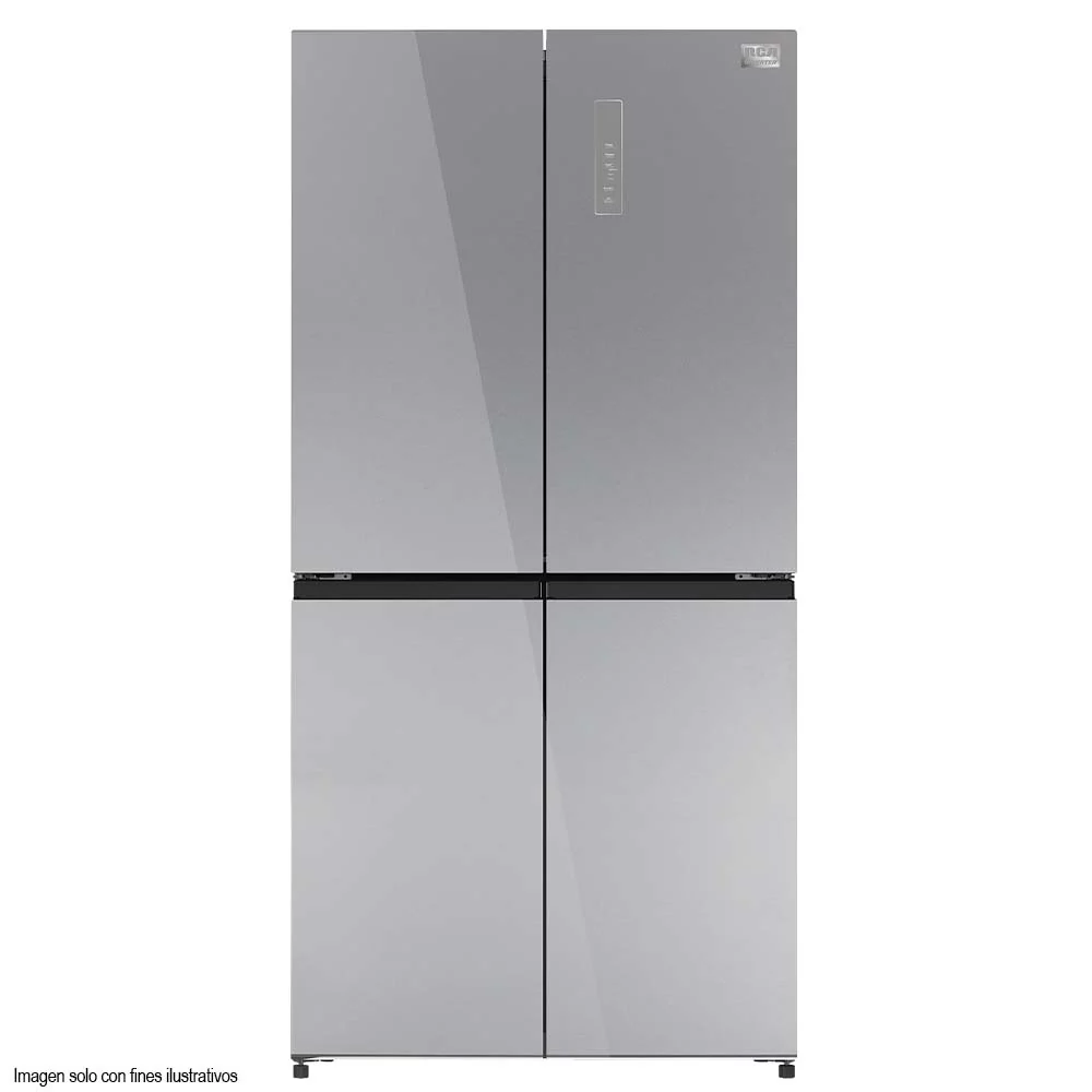 Refrigeradora Cross Door (4 puertas) 18pc metal cooling Dual inverter