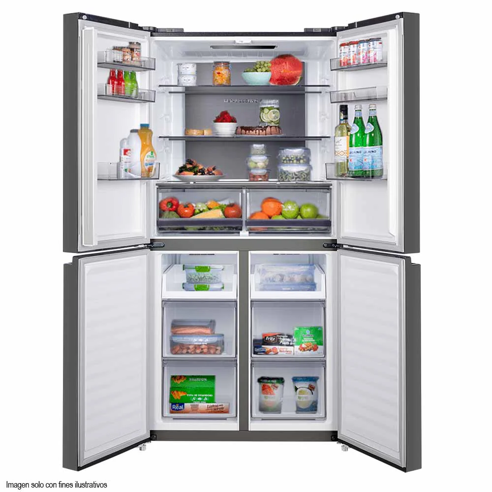 Refrigeradora Cross Door (4 puertas) 18pc metal cooling Dual inverter - Image 2