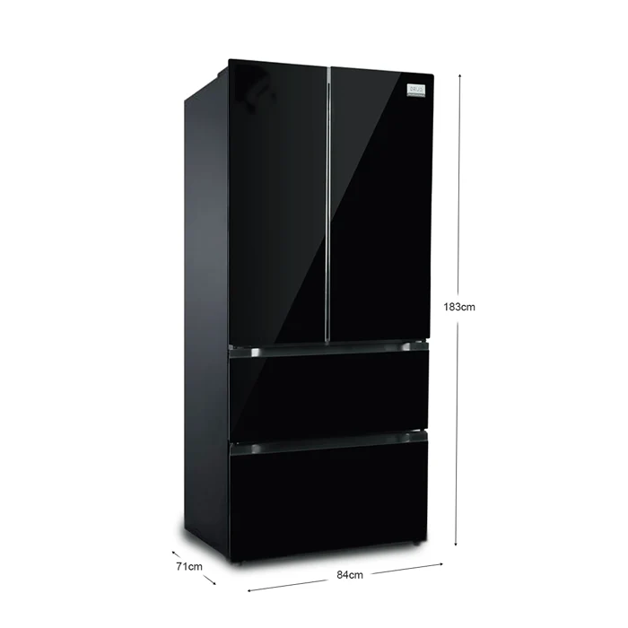 Refrigeradora French Door 18pc BLACK-18D4P Drija - Image 4