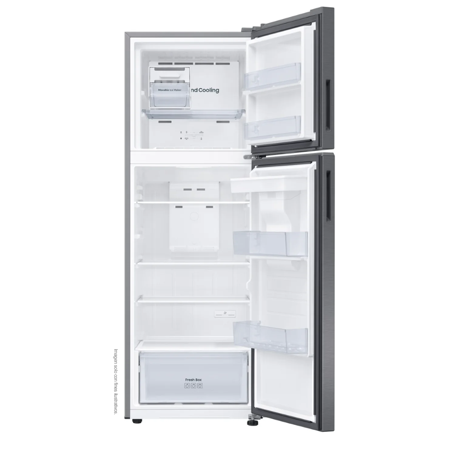 Refrigeradora 12pc RT35DG5224S9AP Samsung Top Mount, WiFi inteligente integrado dispensador de agua. - Image 4
