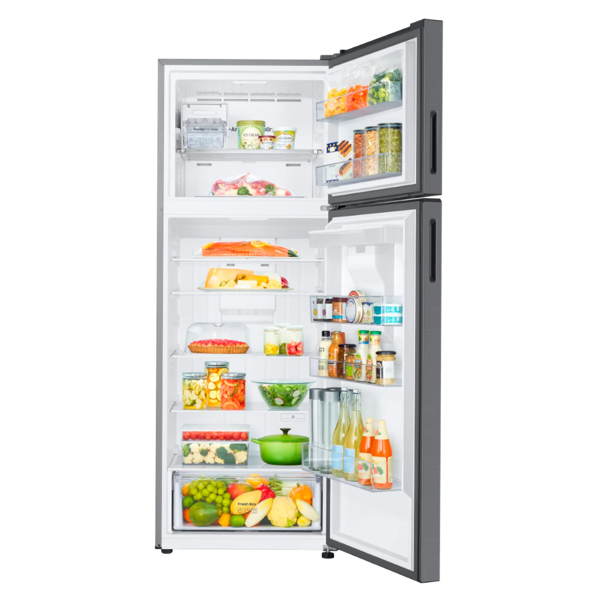 Refrigeradora 18pc RT53DG6224S9AP Samsung Top Mount, WiFi inteligente integrado con dispensador de agua - Image 8