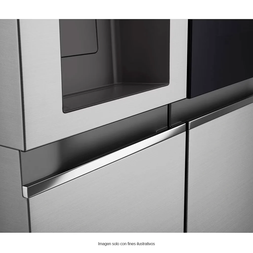 Refrigeradora Side By Side 22pc VS25GIMW LG | InstaView Door-in-Door | metal decorativo |  Door cooling | sistema ThinQ - Image 7