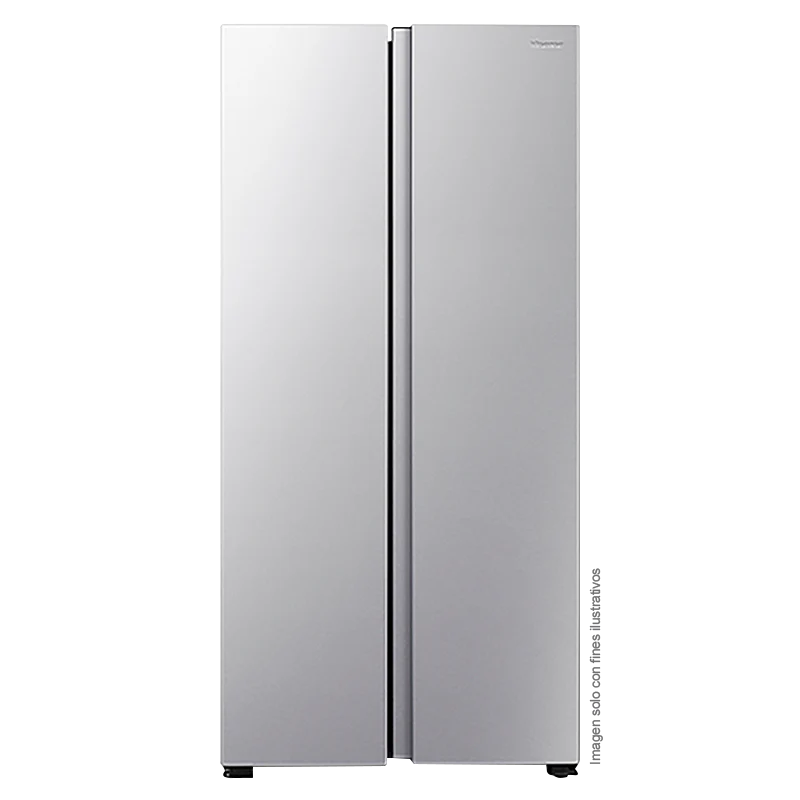 Refrigeradora Slim Fit, 15.6pc, RS3P428NEDA2; Hisense, Sistema Multi Airflow, acero inoxidable, No Frost