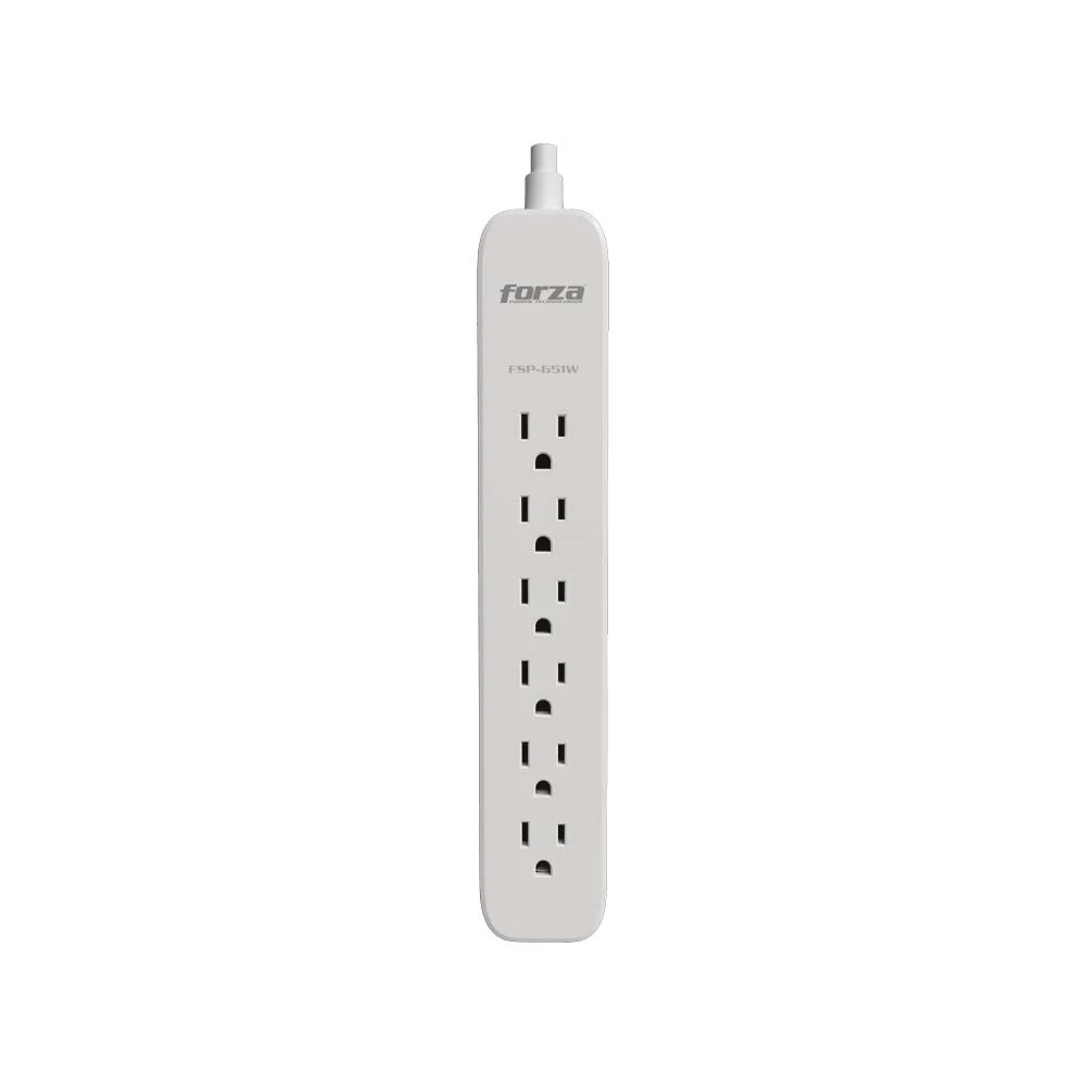 Regleta protectora de tensión FSP-651W Forza  SP 110V 500JOULES - Image 2