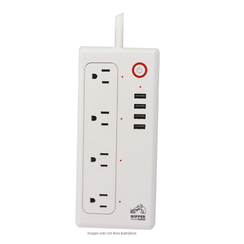 Regleta Smart Wi-Fi RLSM31 RCA, protección de voltaje y cortocircuito