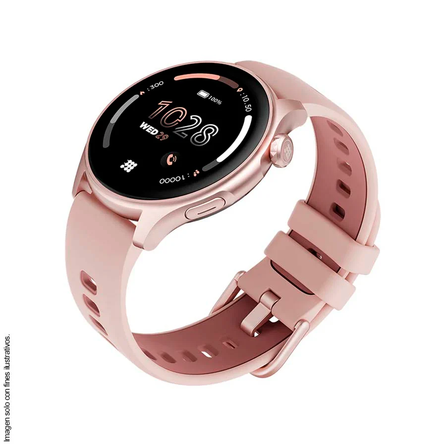 Smartwatch, 1.43”, CT-AURA2-5, Cubitt, Bluetooth 5.3 AMOLED con llamadas, rosado gold - Image 2