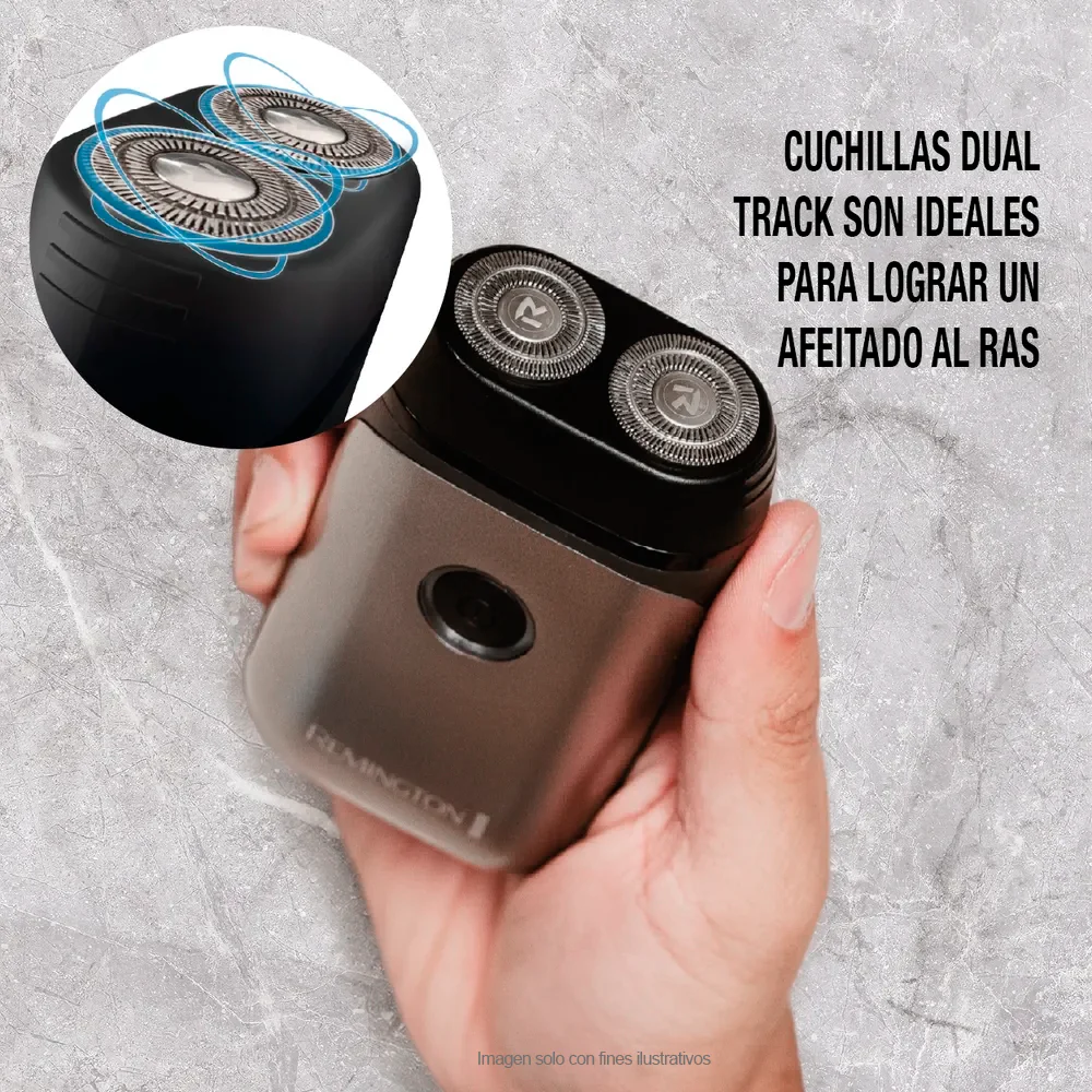 Afeitadora de viaje rotativa R95 Remingtong recargable - Image 2