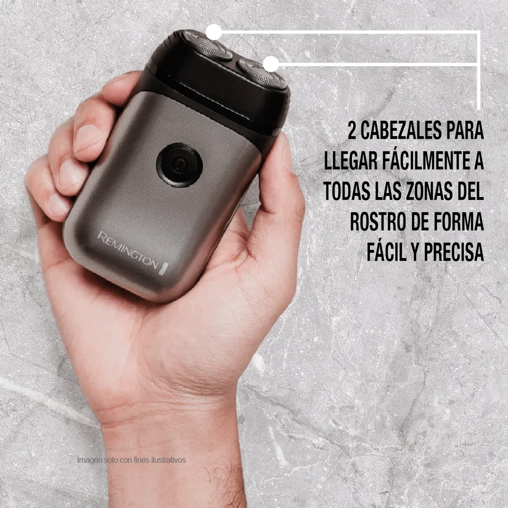 Afeitadora de viaje rotativa R95 Remingtong recargable - Image 3