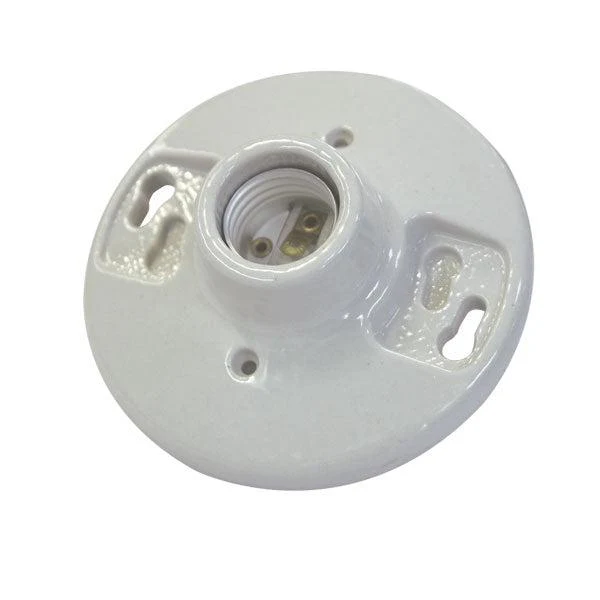 LEVITON ROSETA - SOCKET PORCELANA SIN CADENA 49875
