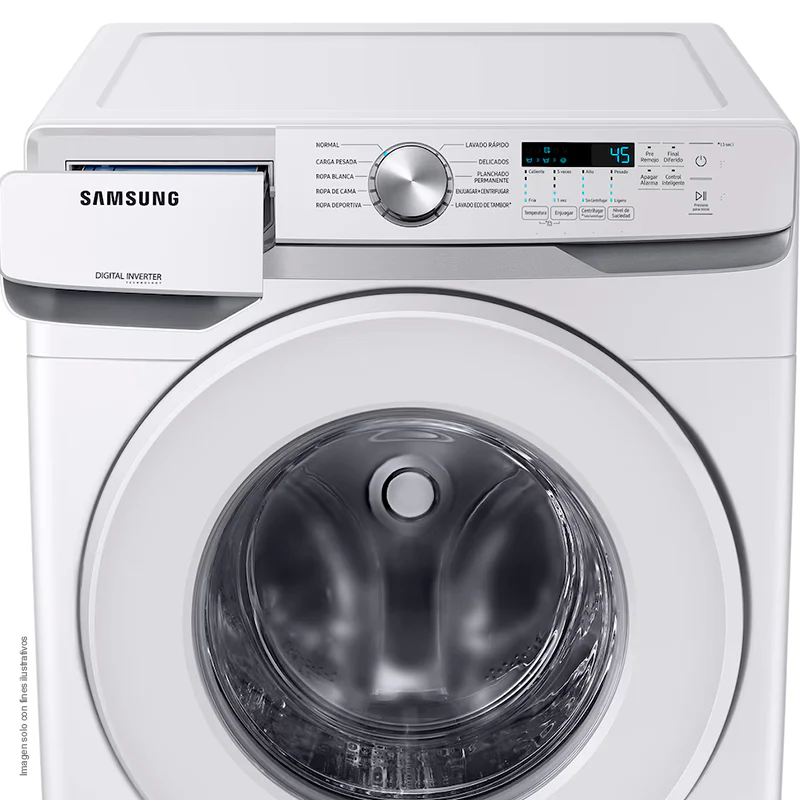 Lavadora eléctrica carga frontal de 20kg Samsung WF20T6000AW/ AP smart check - Image 4