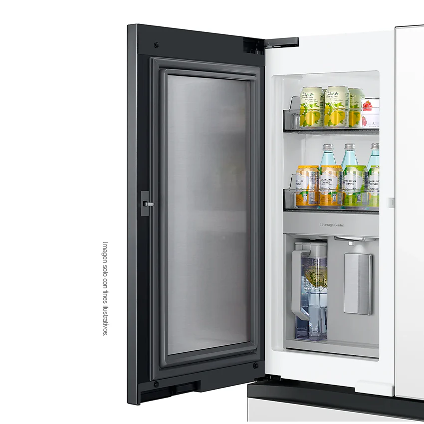 Refrigeradora Bespoke Family HUB 29pc, RF29BB8900JMAP Samsung, puertas francesas dobles, diseño elegante y único, dispensador interior jarra automática. - Image 5