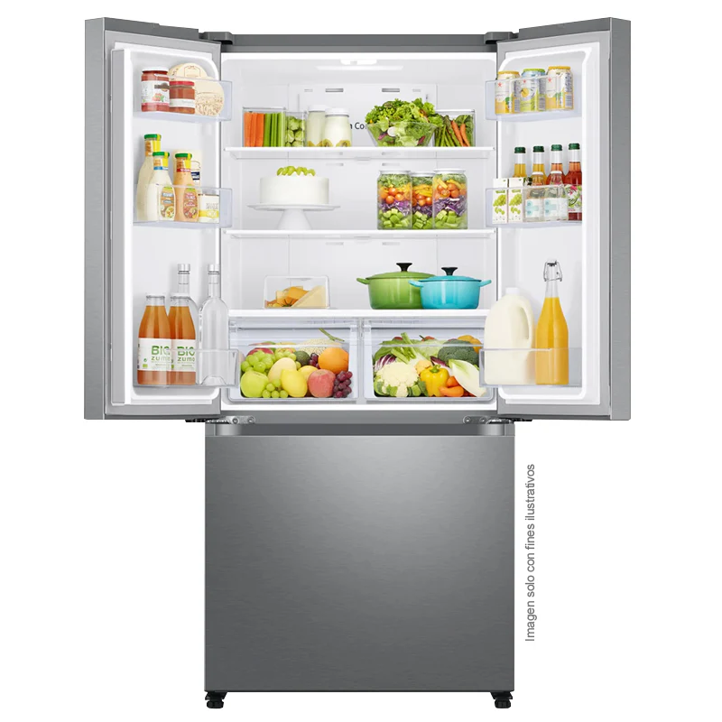 Refrigeradora18pc French Door RF18A5104SR/ED Samsung Tecnología Digital Inverter, color acero inoxidable - Image 4