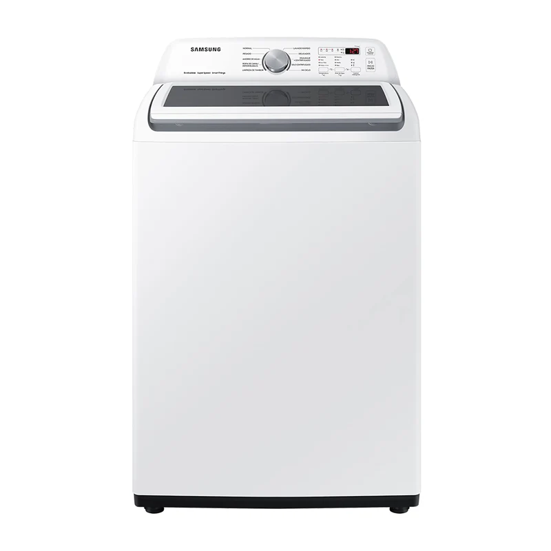 Lavadora 23kg WA23C3553GW/AP Samsung, carga superior, Wi-Fi, SmartThing, inverter color blanco.