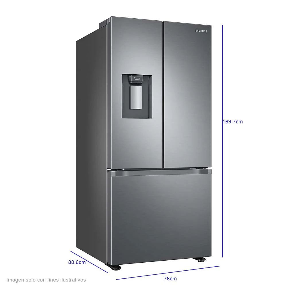Refrigeradora 22pc french door RF22A4220S9/AP Samsung. - Image 4