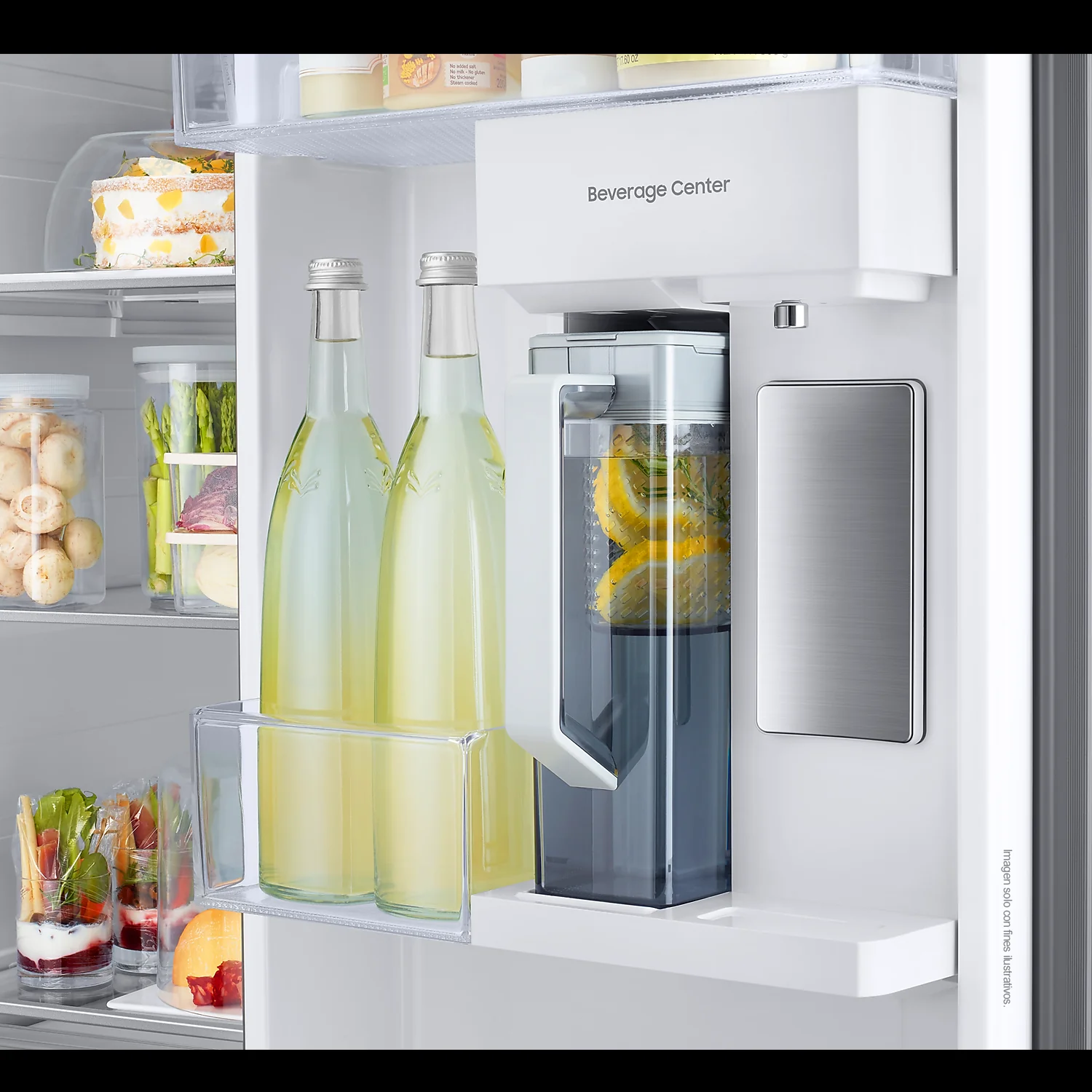 Refrigeradora 28pc Side by Side Bespoke RS28CB760A7NAP Samsung - Image 4