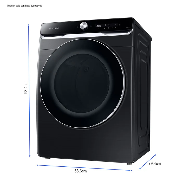 Secadora carga frontal 24 kilos DV24A8870PV/AP Samsung con sensor de secado smart check - Image 4