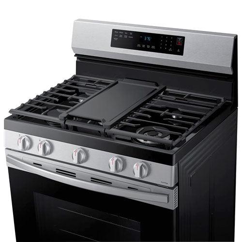 Estufa a Gas, 30”, NX60A6115SS/AP, Samsung, 5 quemadores, Color negro - Image 2