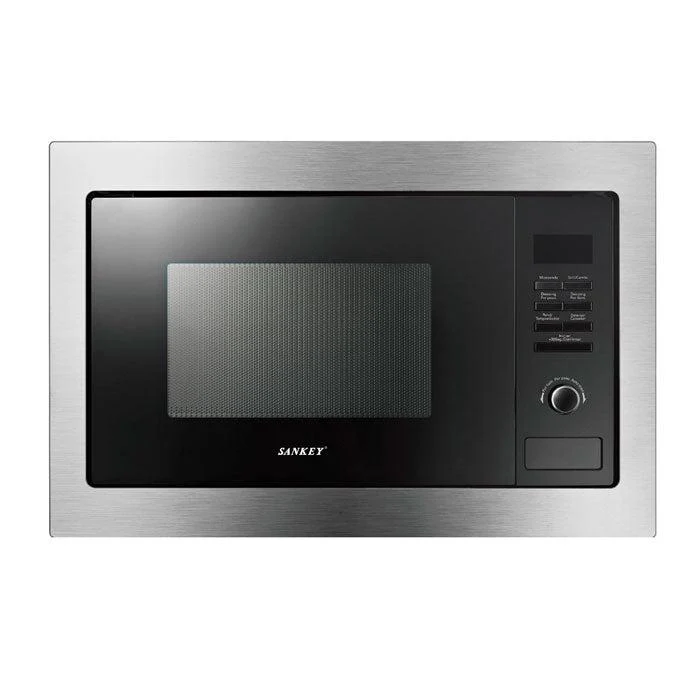 SANKEY MICROONDAS EMPOTRABLE MW-1020BIN  25 LITROS FUNCION GRILL CAVIDAD EN ACERO INOXIDABLE  PANEL DIGITAL RELOJ TEMPORRIZADOR LUZ LED - Image 2