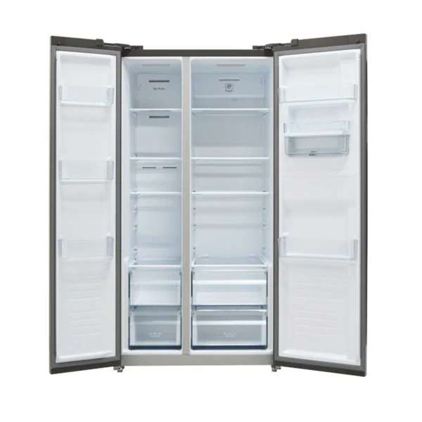 SANKEY REFRIGERADORA RF-19IN91GG SIDE BY SIDE INVERTER DE 18.9 CU.FT DISPENSADOR DE AGUA DISEÑO DE VIDRIO GRIS - Image 2