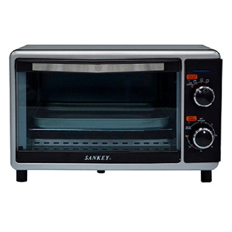 SANKEY TOSTAHORNO CONVENCINOAL 10 LITROS  TO-13 NEGRO 800 WATTS TEMPORIZADOR CON AU