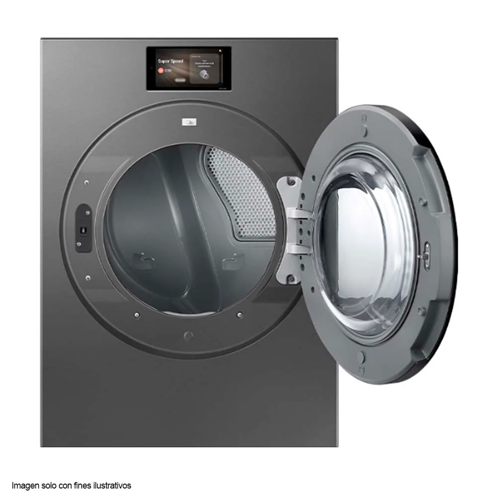 Secadora de 24kg a gas BESPOKE DV90F24UPSAP Samsung, pantalla táctil LCD de 7 pulgadas multi control - Image 4