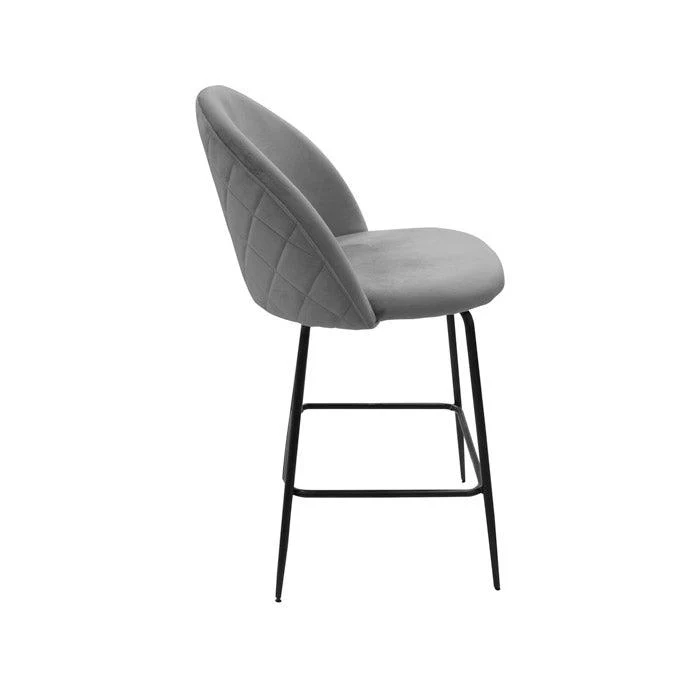 Silla de bar gris P2077-0028 - Image 4