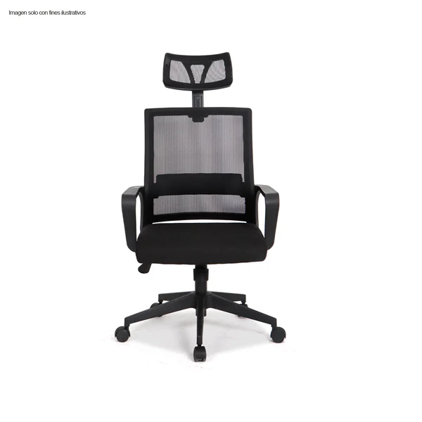 Silla de oficina FC-5 en color negro - Image 2