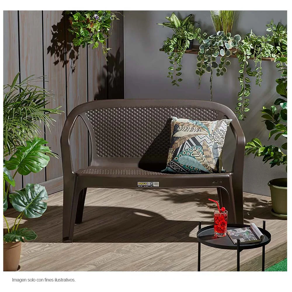 Silla eterna doble 8806-XP color wengue - Image 3
