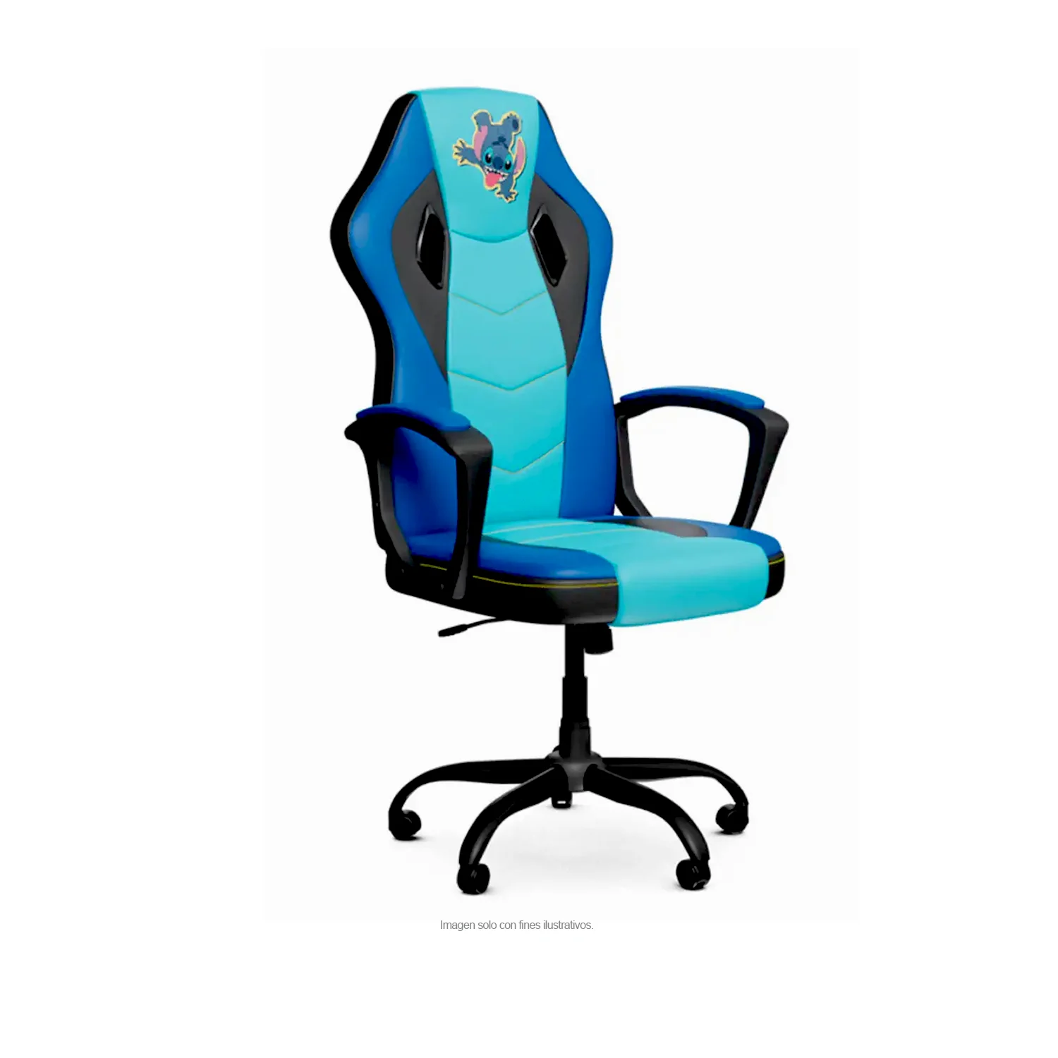 Silla Gaming  XTF-DC100ST Edición Stich, respaldo alto, reposabrazos acolchados . - Image 2