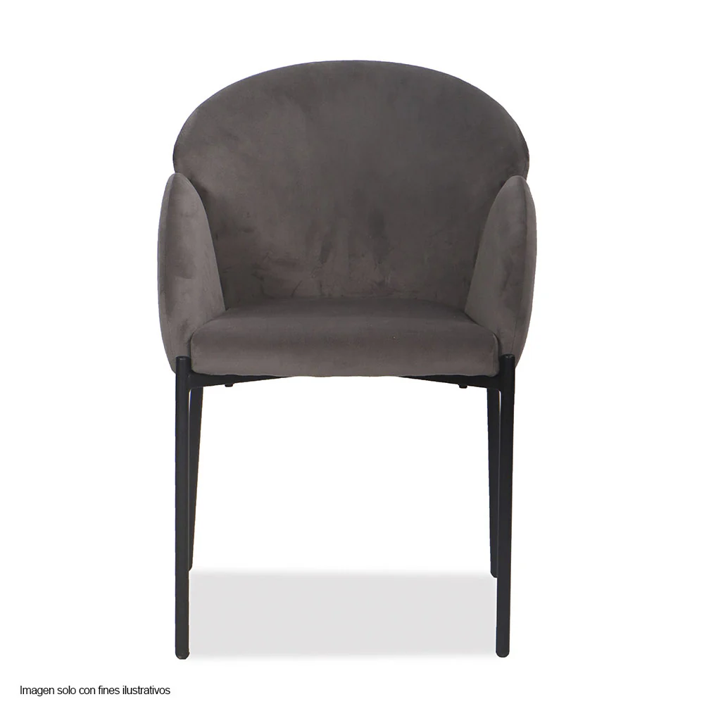 Silla Lira CC047 color chocolate - Image 2