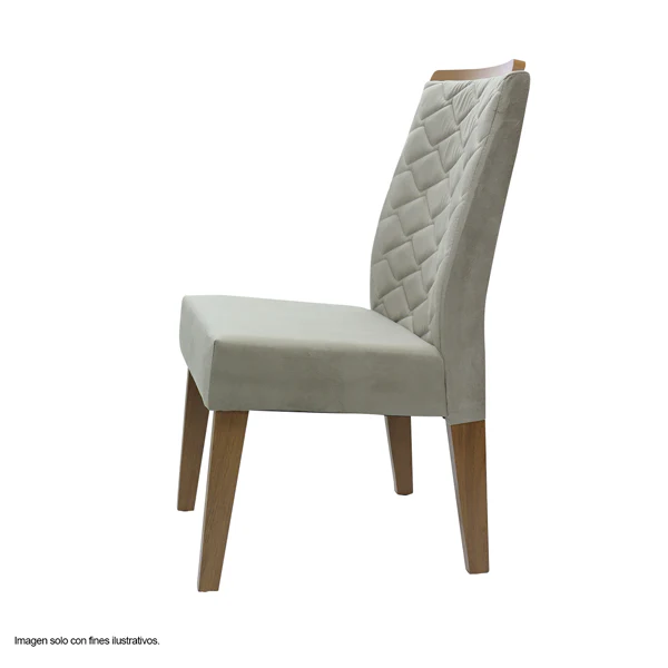 Silla para comedor Lidia freijo-veludo kraft 27673.8215 - Image 3