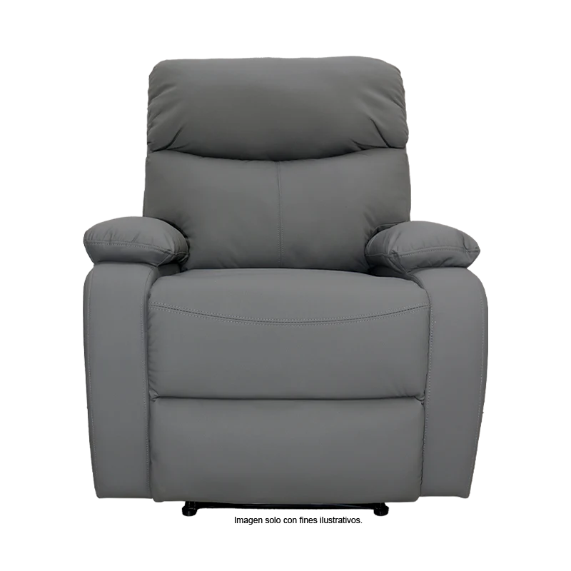 Sillón reclinable 857-GISELLEGO, color tono gris oscuro. - Image 3